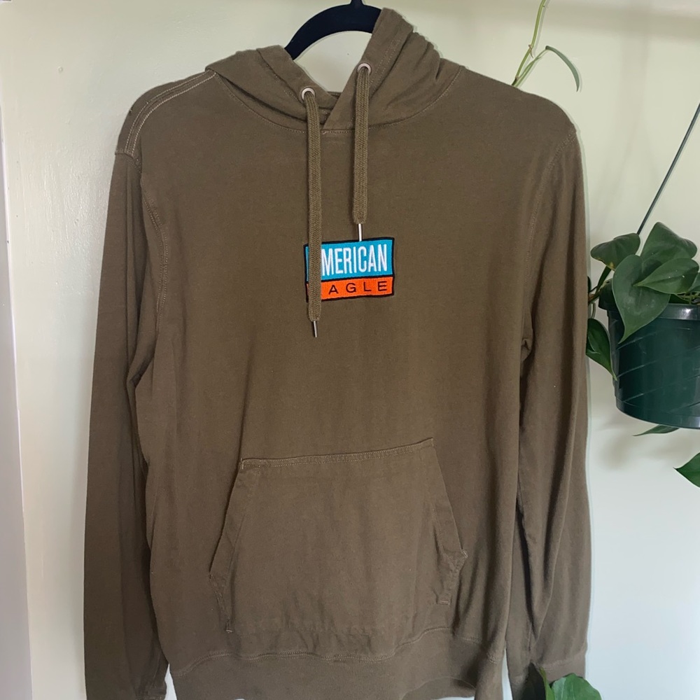 Lightweight throw on American eagle hoodie